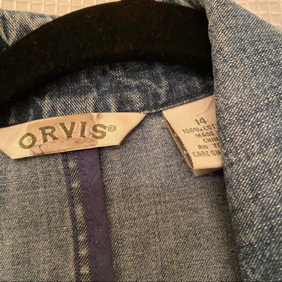 Orvis Denim Blazer/ jacket - Picture 2 of 4